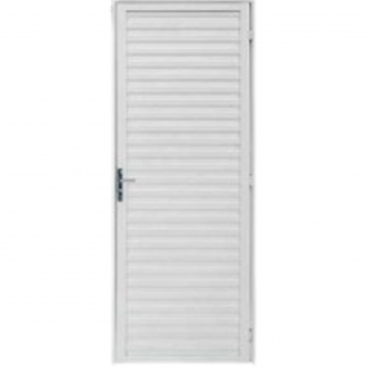 Porta Quality Veneziana 210x60 Home Direita Branco