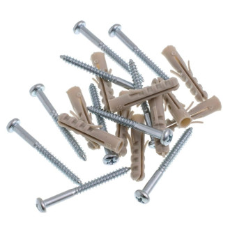 PARAFUSO CABECA DE PANELA PHILIPS C/BUCHA NYLON 6MM C/10 UNIDADES BEMFIXA