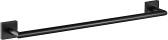 Porta toalha lorenzetti loft b83 preto fosco  