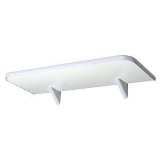 Prateleira Com Suporte 30x60 Branco Soft Pratefix