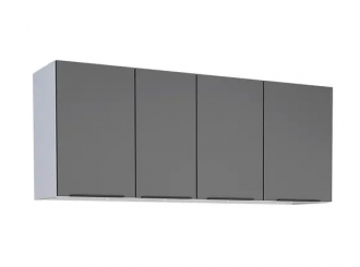 Gabinete cozimax aço jupiter aéreo preto 1446MM 