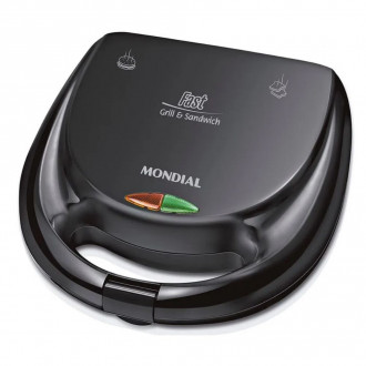  Sanduicheira Fast Grill e Sandwich S-12 Mondial