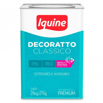 Textura Icores Decoratto Clássico P 27KG Iquine 