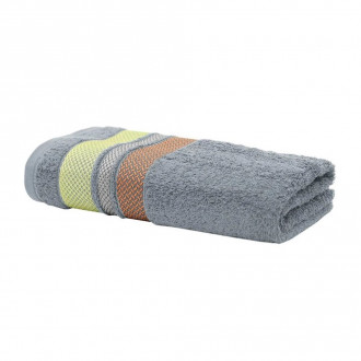 Toalha de Banho Felpuda Home Design Texture Chumbo Santista