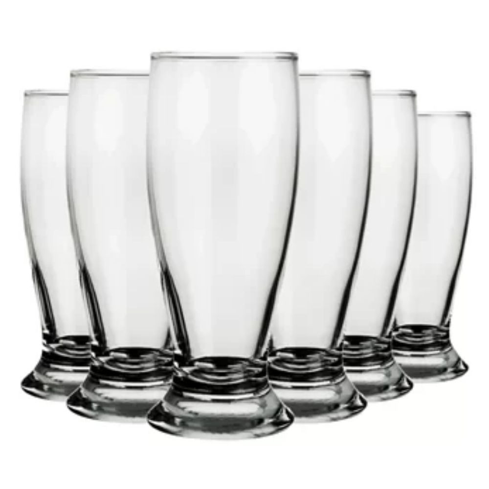 JOGO DE COPOS CERVEJA MUNICH COM 6 PEÇAS 200ML NADIR