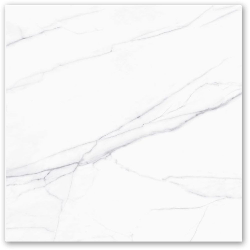 Porcelanato 82x82 Carrara Branco Polido Tipo A Incesa