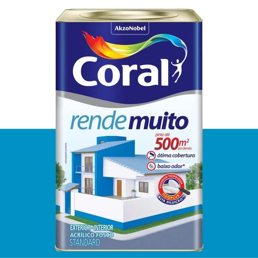 Tinta Rende Muito Oceano 18L Coral 