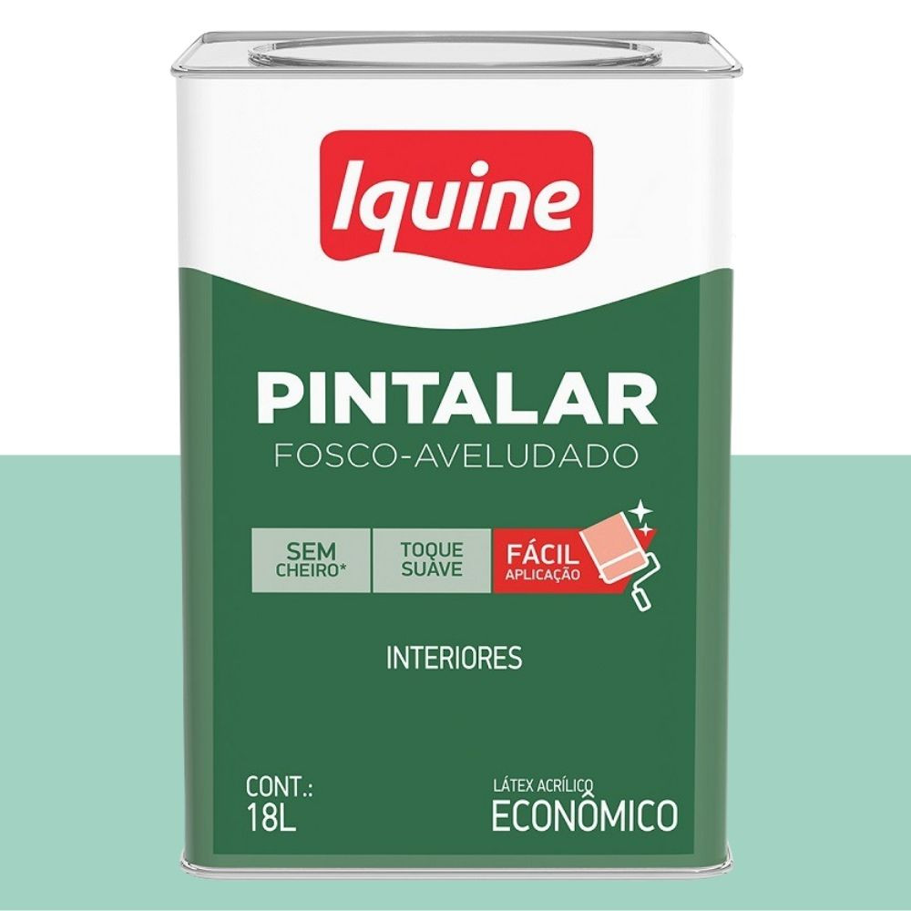 TINTA PINTALAR FOSCO VERDE PISCINA 18L IQUINE
