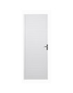 Porta Quality Lambri 210X80cm Esquerda Branca