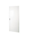 Porta Quality Lambri 210X60cm Direita Branca