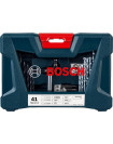 Kit Acessórios 41 Peças V-Line Azul Bosch 
