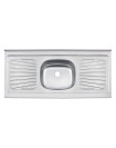 Pia Tramontina Standard Aço Inox sem Válvula 120X52 1CC
