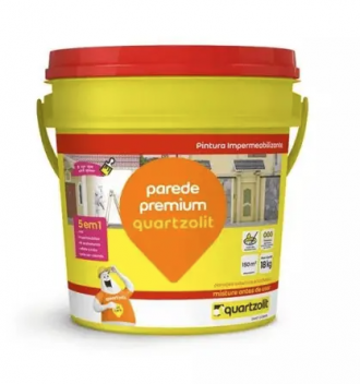 Impermeablizante quartzolit parede premium cinza 18KG