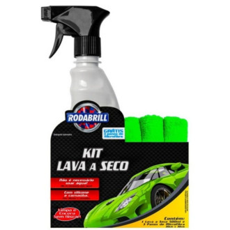 Kit Lava Auto Lavagem A Seco Rodabrill