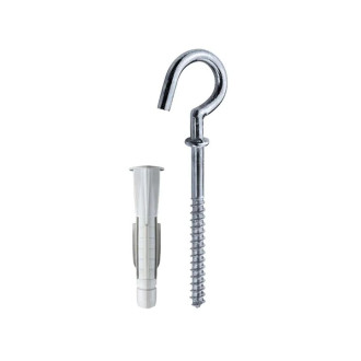 Bucha de Fixação BXO com Gancho 4 x 65 mm 2Un Bemfixa