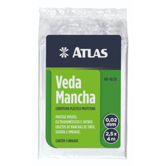 Veda Mancha P/Proteção de Móvel Plástico 40/20 Atlas