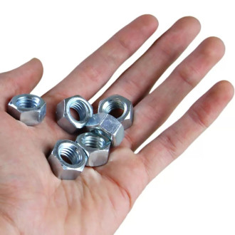 Porca Sextavada 1/2" com 6 unidades Bemfixa