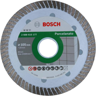 Disco Bosch Diamantado Turbo Fino 105MM