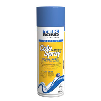 Cola spray reposicionável 500ml Tekbond