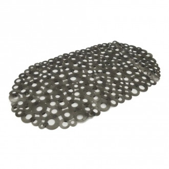 Tapete Para Box 36cmx69cm Em Pvc Bolha Cinza Kapazi