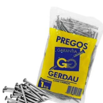 Prego 3x8 1KG Gerdau
