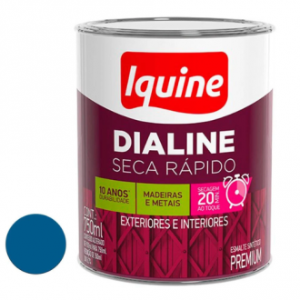 Esmalte Iquine Dialine Secagem Rápida Azul França 750ml