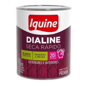 Esmalte iquine Dialine Secagem Rápida Cerâmica 750ml