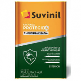 TINTA SUVINIL FACHADA PROTEGIDA EMBORRACHADA BRANCO NEVE 18 LITROS