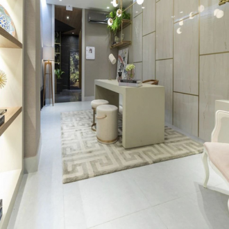 Porcelanato Elizabeth 74X74 Cemento Concreto Soft Tipo A