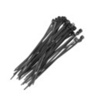 Abraçadeira de Nylon 3.6x140mm Preta 20 unidades Bemfixa