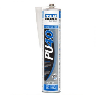 Adesivo a Base de Poliuretano PU40 Cinza 310ml Tekbond