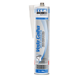 Adesivo Veda Calha  280G Aluminio Tekbond