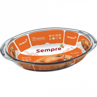 Assadeira oval 1.6L Sempre