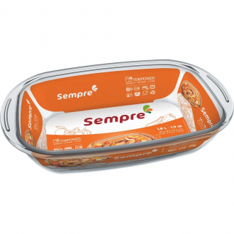 Assadeira retangular 1.8L Sempre