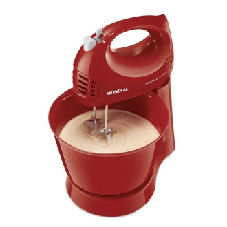 Batedeira Pratica Vermelha 400W B-44-R Mondial