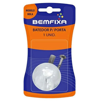 Batente Bola para Porta Transparente Bemfixa