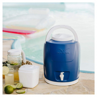 Botijão Térmico 9 Litros Azul Invicta
