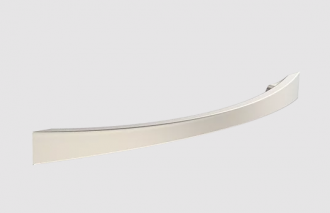 Puxador soprano brassi alça escovado 128MM NIQ 