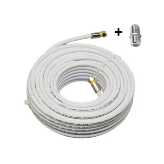 Conjunto cabo coaxial 10m Interneed