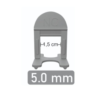 Espaçador para Piso 5MM C/100Pcs Nivela Certo