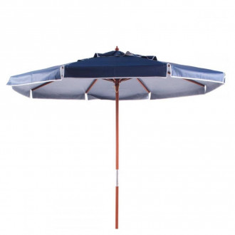 Ombrelone bagum 2M madeira azul Bel Lazer