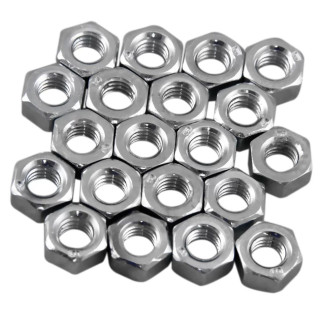 Porca Sextavada 5/16" com 20 unidades Bemfixa