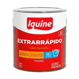 Verniz extrarrápido incolor 0.9L Iquine