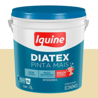 Tinta Diatex Acrílico Fosco Marfim 15L Iquine