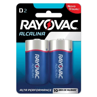 Pilha Alcalina C/2Un SM-24 Rayovac