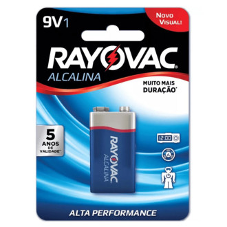 Bateria Alcalina 9V SM-12 Rayovac