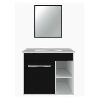 Gabinete Kit Maximos 57X46 Preto Policlass