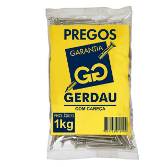 Prego Gerdau S/Cabeça 5/8 X 18 Gerdau