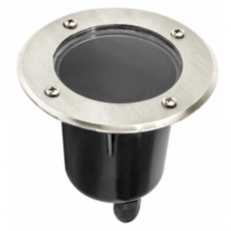 Luminária Embutir Solo Led Tampa Inox LES3GU10 Olivo