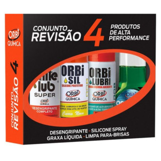 Conjunto Revisão Auto Com 4 Peças Orbi